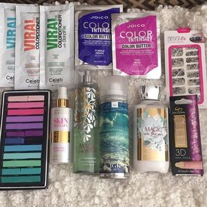 New and Used Hair/Nail/Body Product Bundle